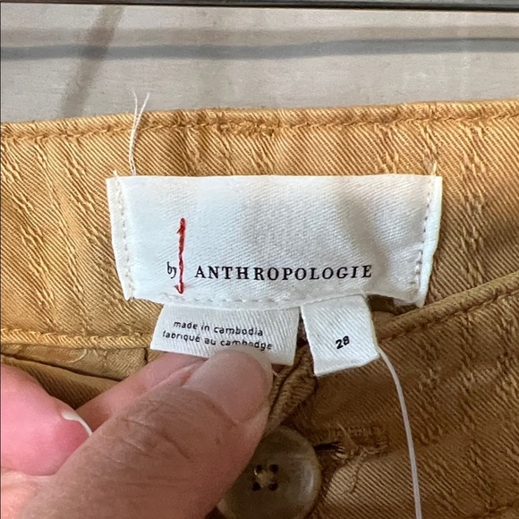 Anthropologie Tan Trousers - Picture 2 of 9